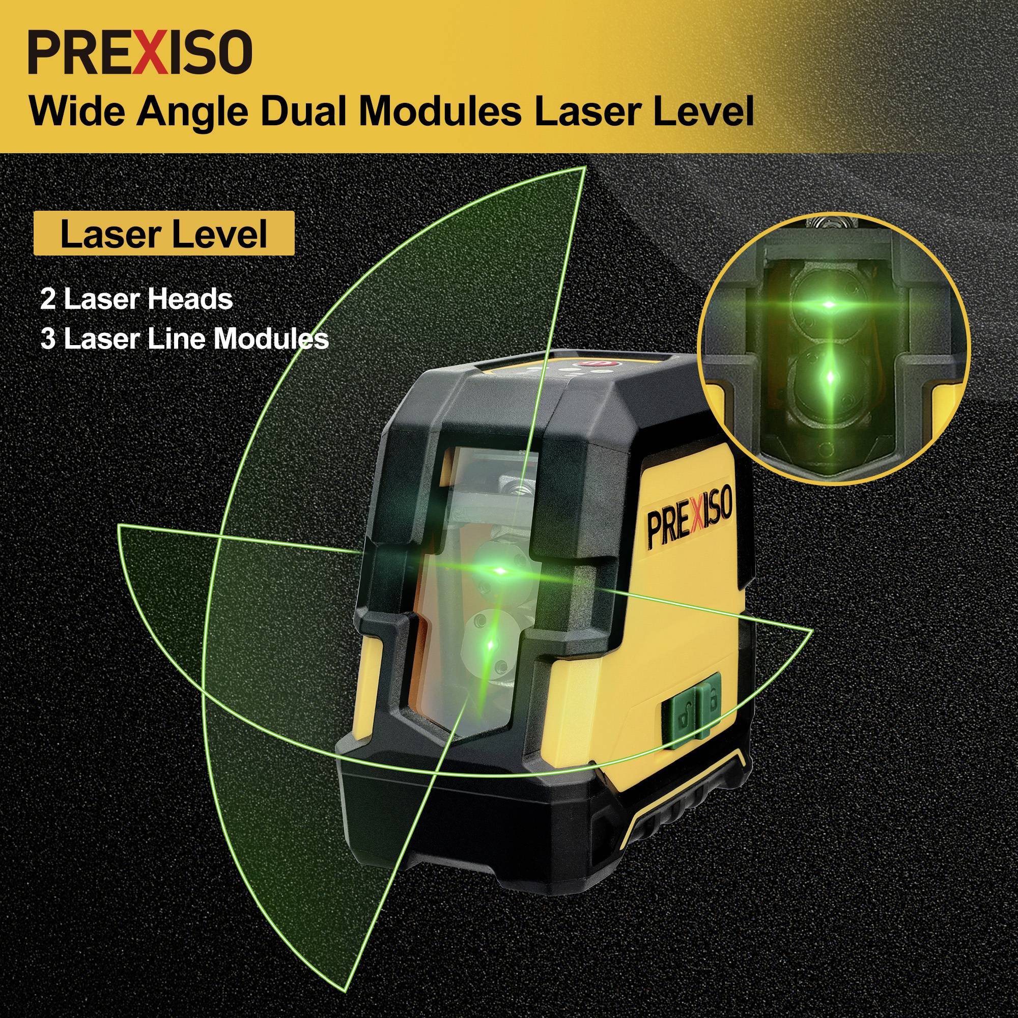 Prexiso PLC30GLIT Kreuzlinienlaser