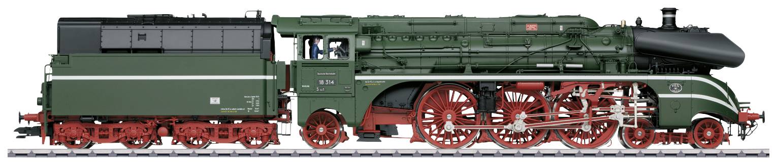Märklin 55126 Spur 1 Schnellzug-Dampflok Br 18 314 der VES/M Halle