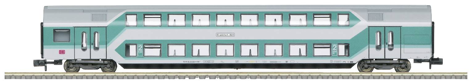 MiniTrix 18418 N Doppelstockwagen DBz 750, 2. Klasse der DB AG