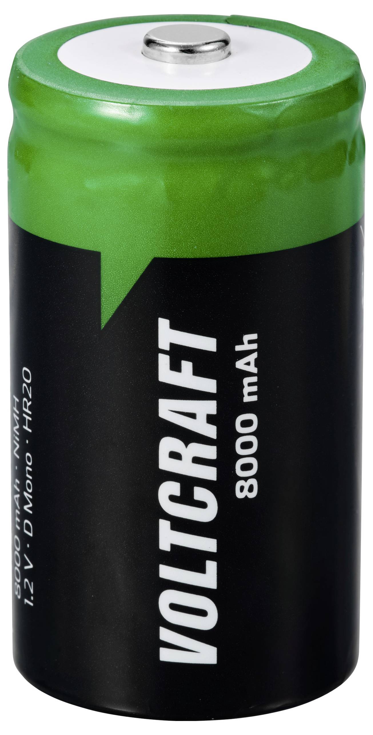 VOLTCRAFT VC-16026035 Mono (D)-Akku NiMH 8000 mAh 1.2V 2St.