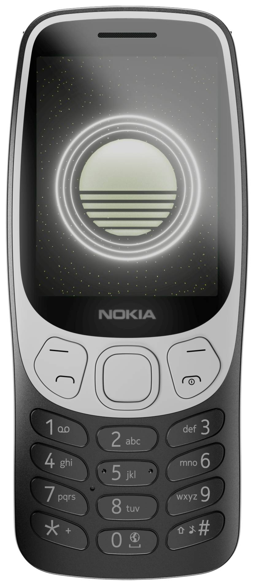 Nokia 3210 4G Dual-SIM-Handy Schwarz/Grau