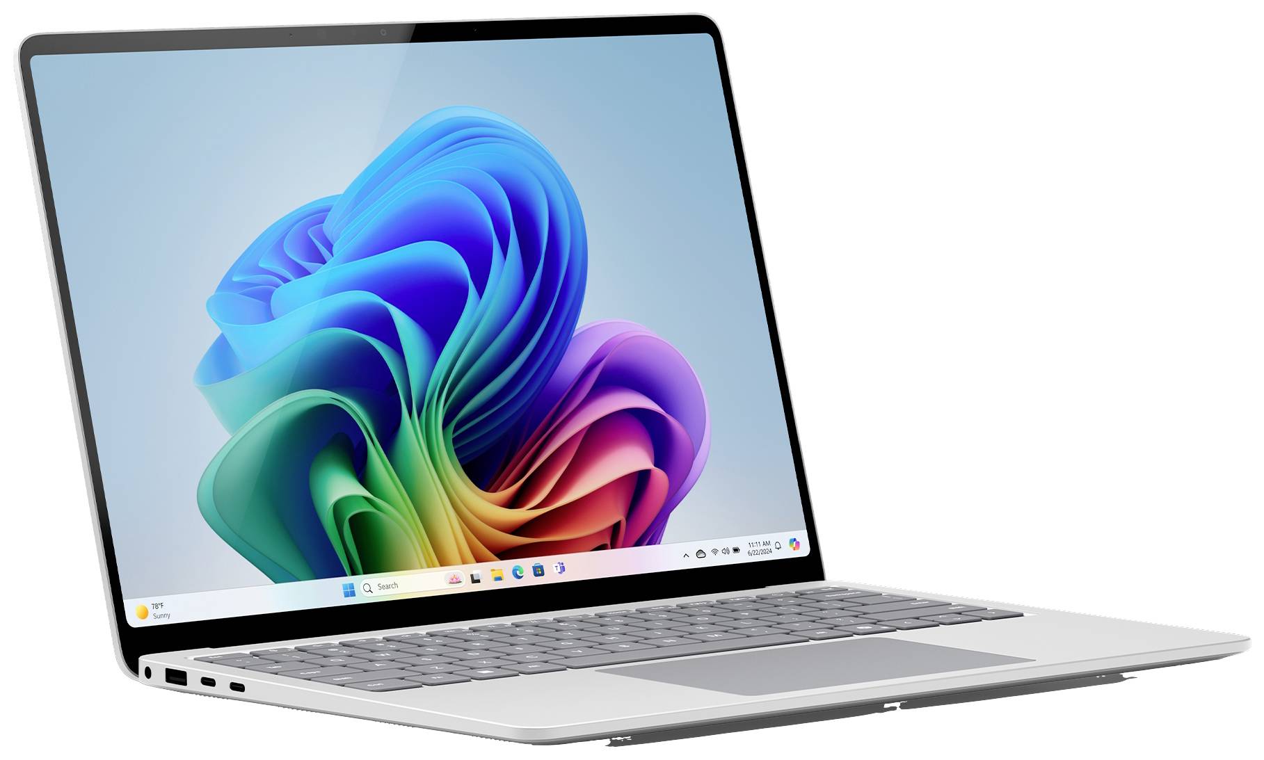 Microsoft Surface Laptop 7 Copilot+PC for Business 38.1cm (15 Zoll) Qualcomm® Snapdragon X Elite 16GB RAM 512GB SSD Qualcomm