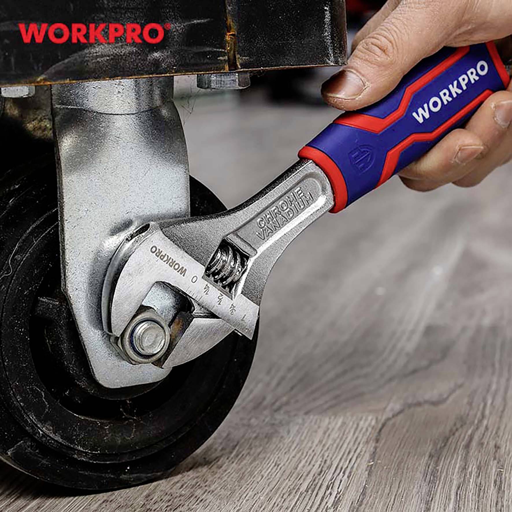 WorkPro WP272010 Rollgabelschlüssel Schlüsselweite (Metrisch) 24 mm