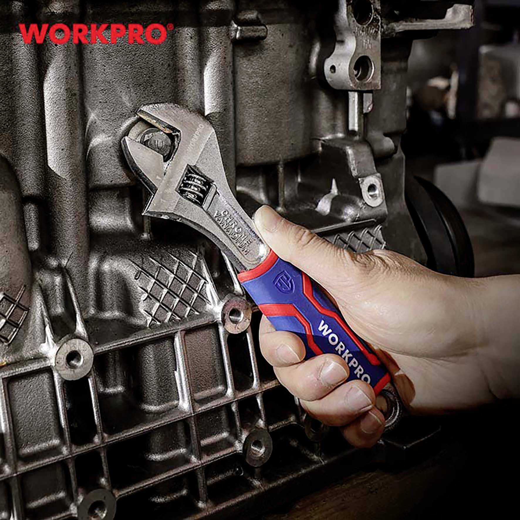 WorkPro WP272010 Rollgabelschlüssel Schlüsselweite (Metrisch) 24mm