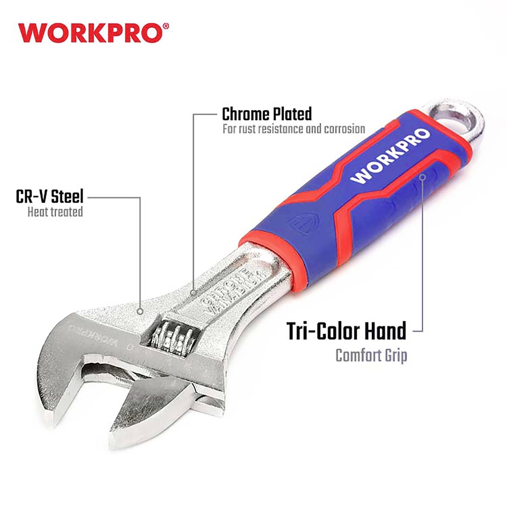 WorkPro WP272012 Rollgabelschlüssel Schlüsselweite (Metrisch) 35 mm