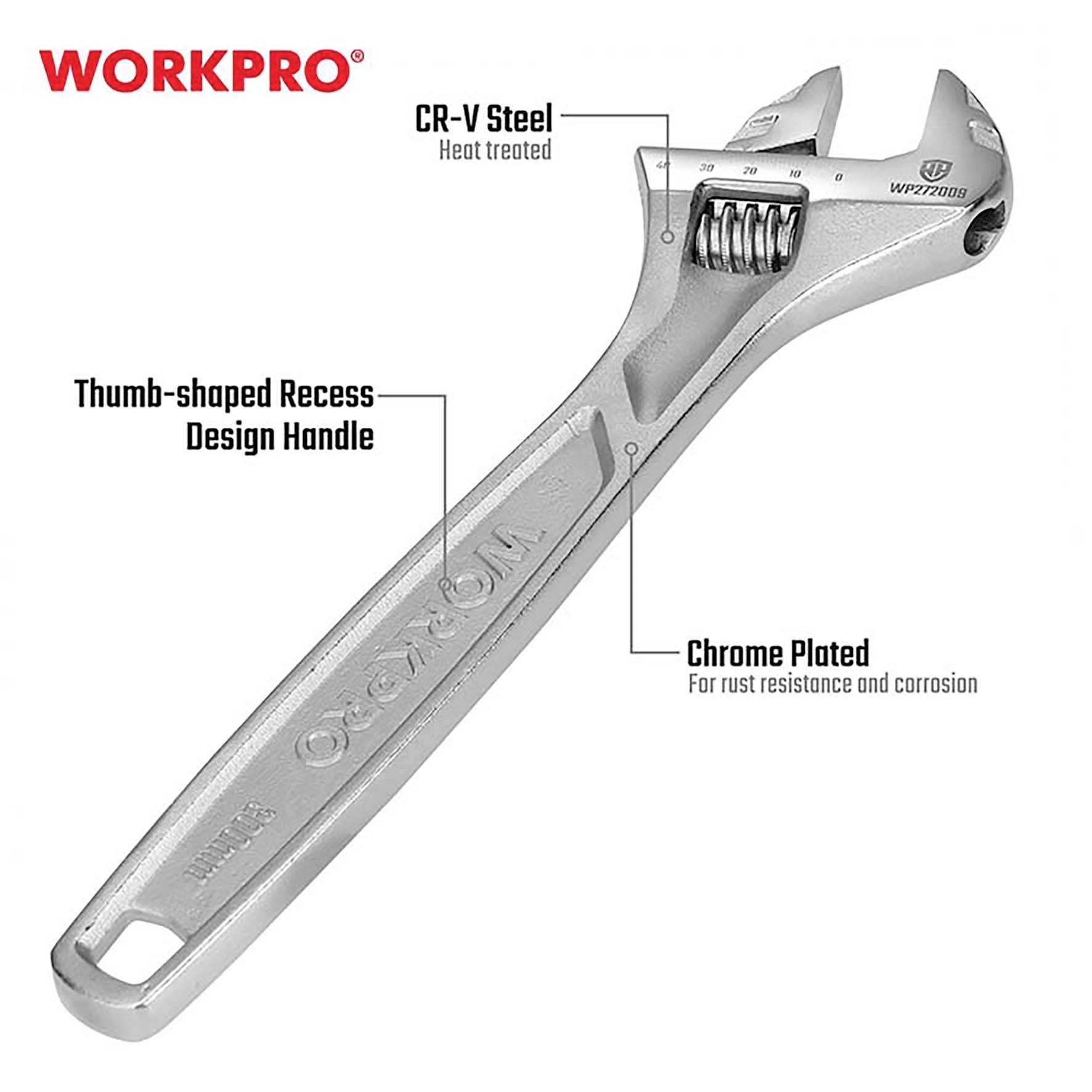 WorkPro WP272009 Rollgabelschlüssel Schlüsselweite (Metrisch) 40mm