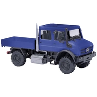Busch 51082 H0 LKW Modell Mercedes Benz Unimog U 5023, blau Busch 51082 H0 LKW Modell Mercedes Benz Unimog U 5023, blau