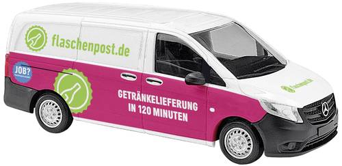Busch 51106 H0 PKW Modell Mercedes Benz Vito, Flaschenpost
