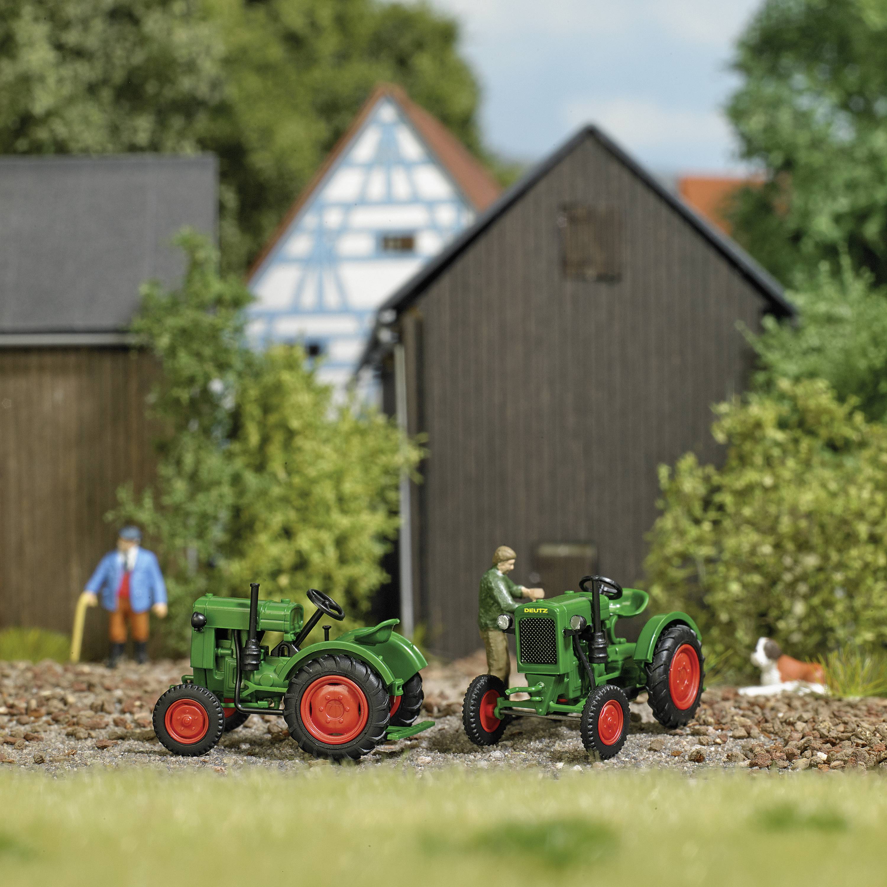 Busch 54100 H0 Landwirtschafts Modell Deutz F1M 414