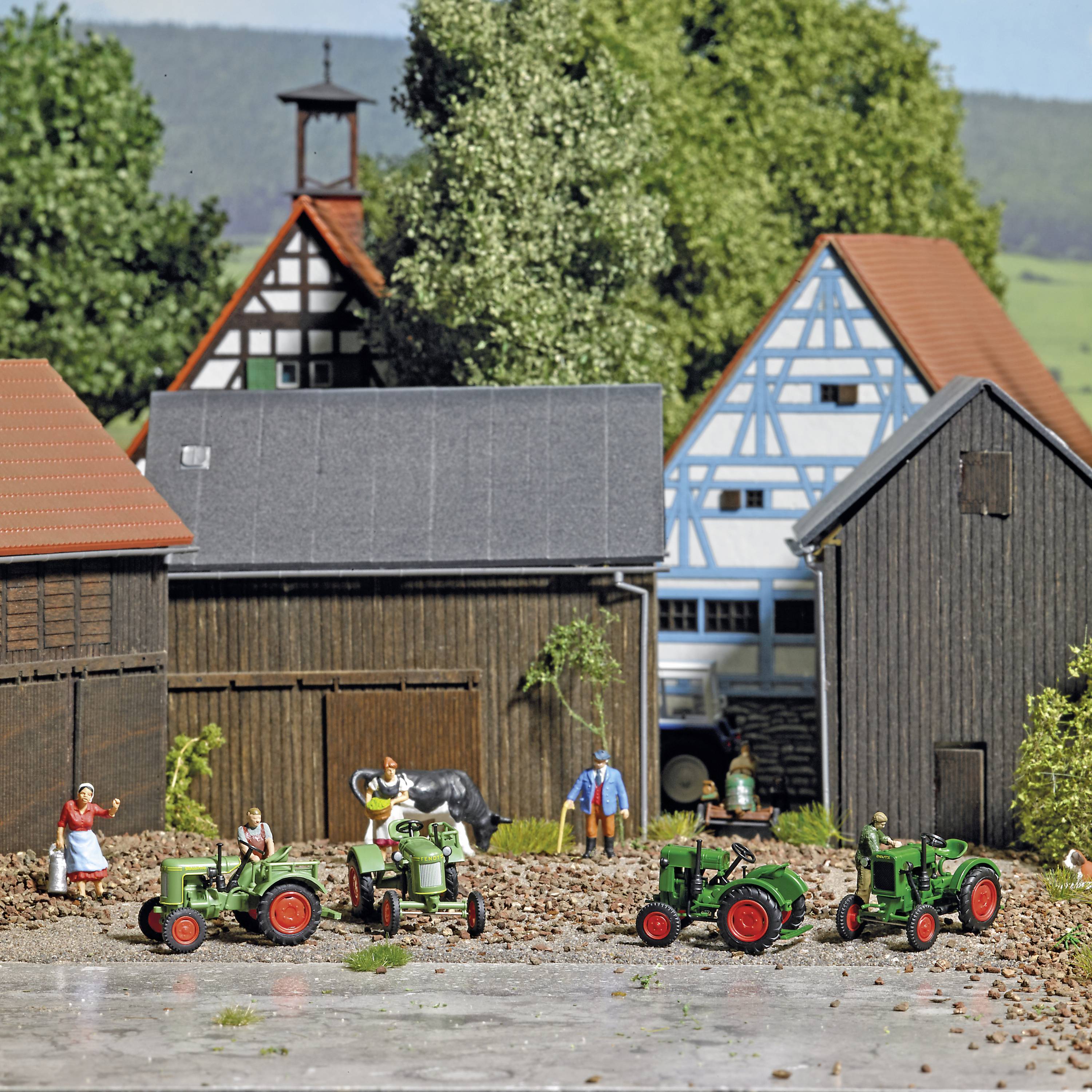 Busch 54100 H0 Landwirtschafts Modell Deutz F1M 414