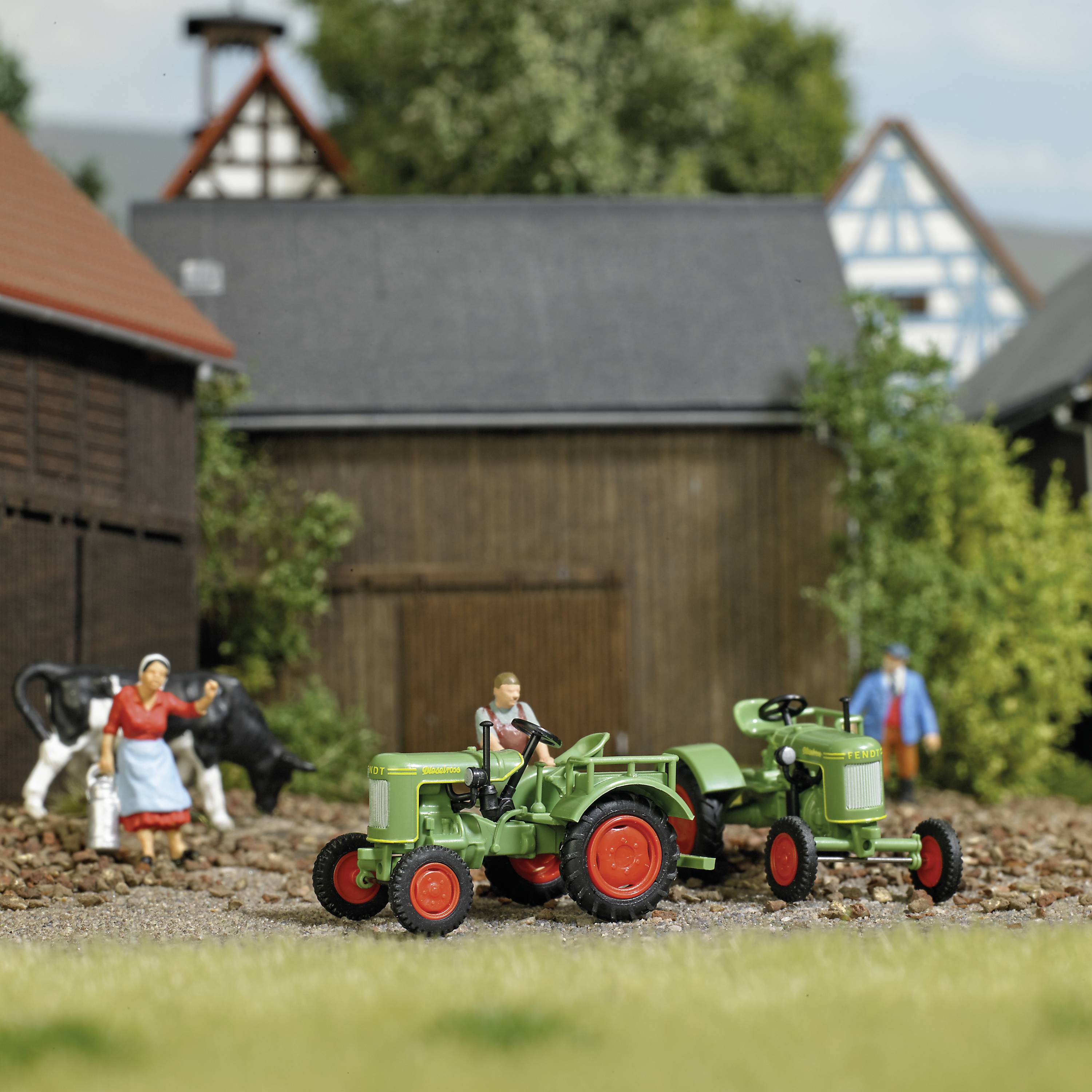 Busch 54150 H0 Landwirtschafts Modell Fendt F 15