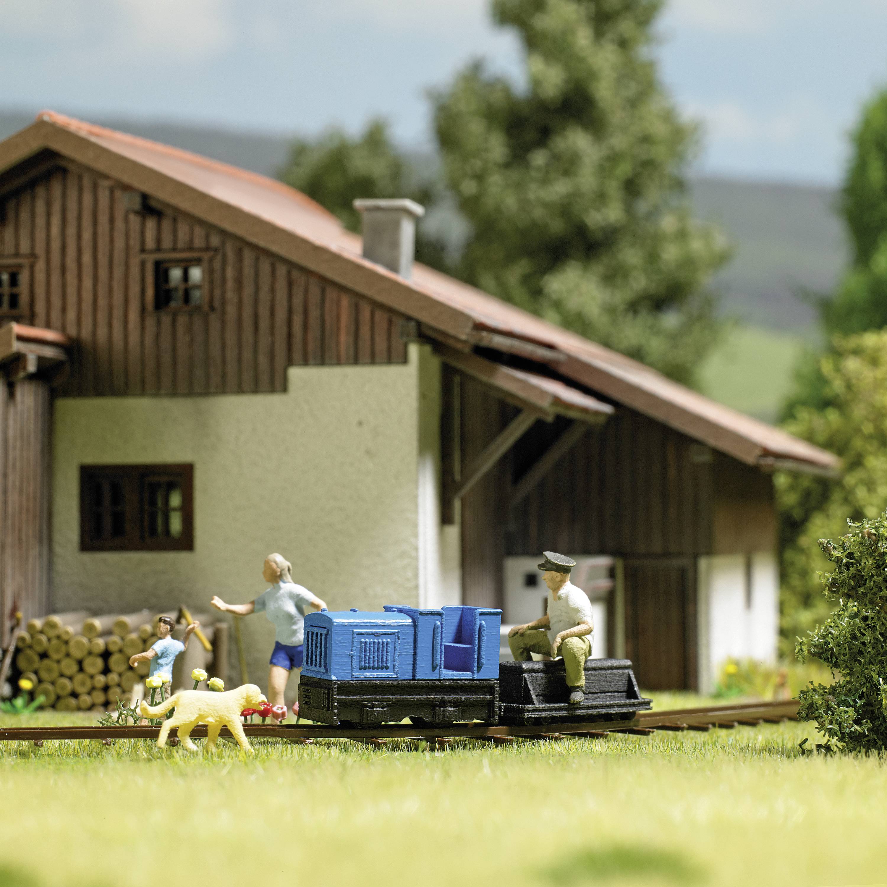 Busch H0 Action-Set Gartenbahn Bausatz