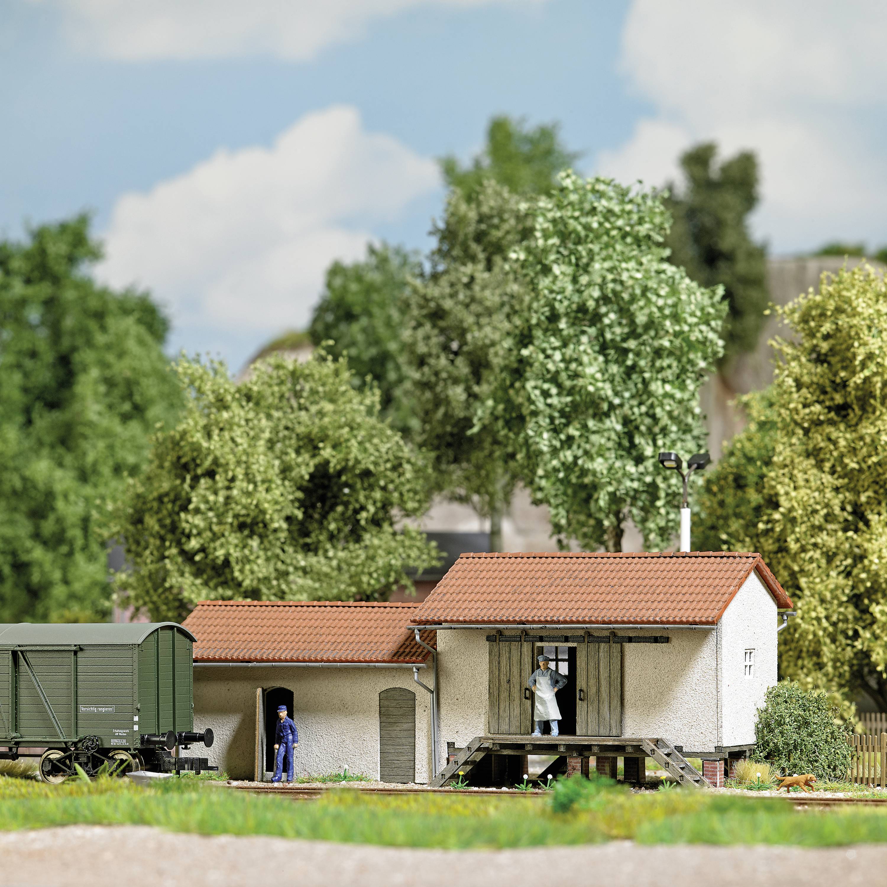 Busch 1955 H0 Güterschuppen Rothenstadt