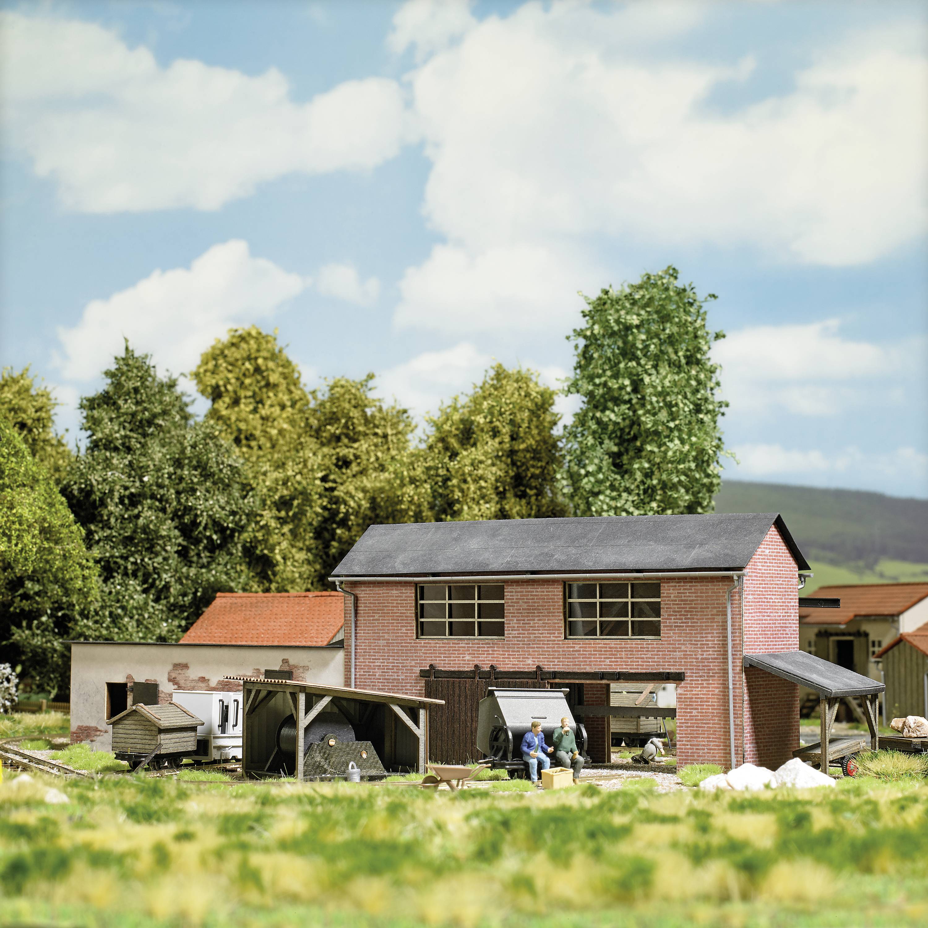 Busch 1976 H0 Steinsägegebäude