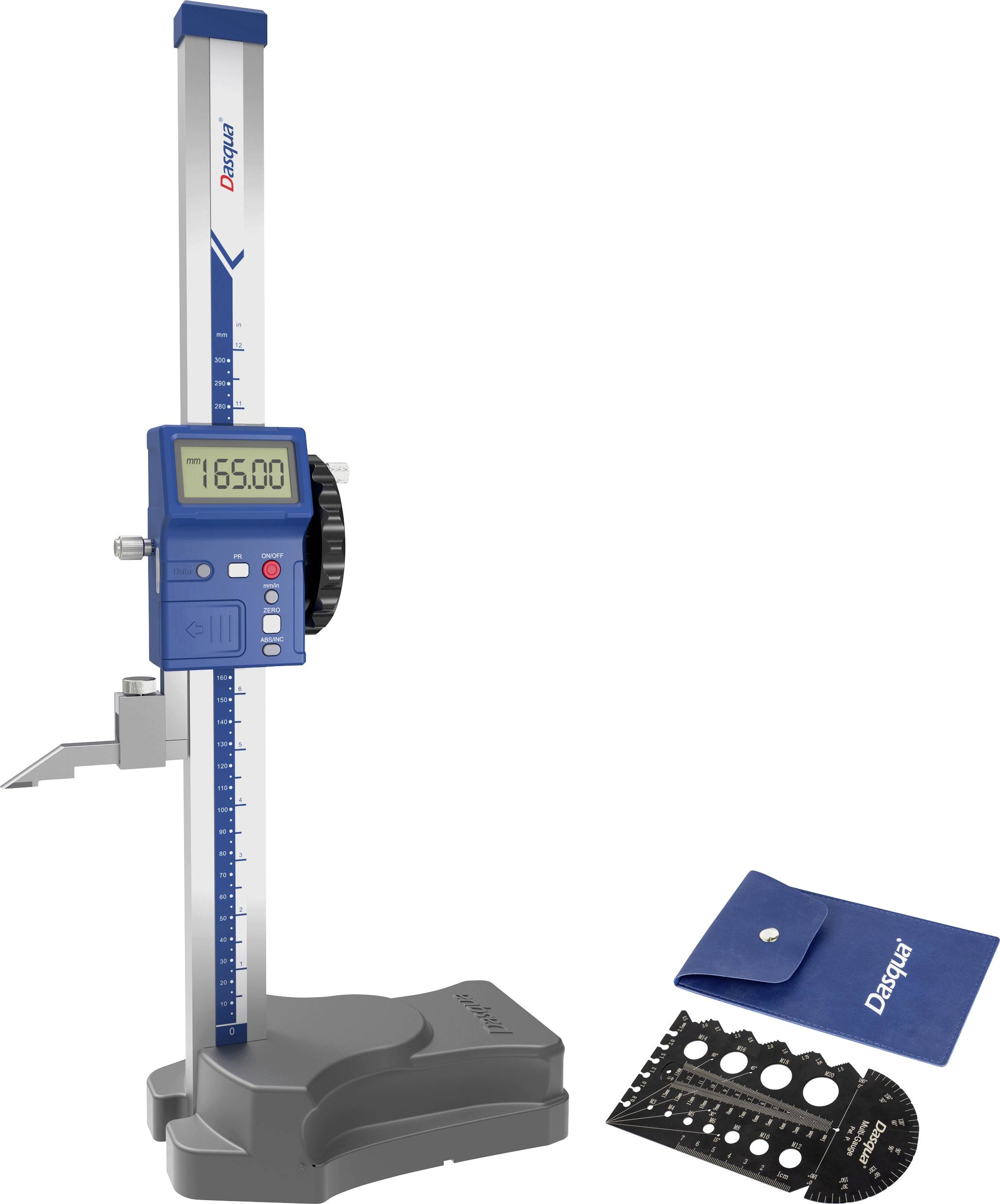 Dasqua 3130-4703 + 8511-0060 Messuhr (L x B x H) 620 x 310 x 200mm 300mm Ablesung: 0.01mm