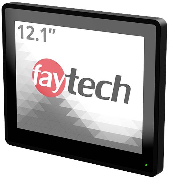 Faytech FT121TMCAPOB Touchscreen-Monitor EEK: F (A - G) 30.7cm (12.1 Zoll) 1920 x 1080 Pixel 4:3 25 ms HDMI®, DisplayPort, VGA