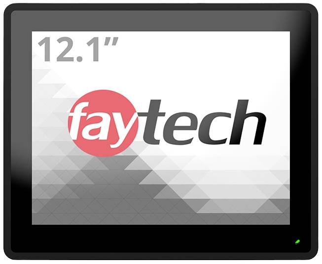 Faytech FT121TMCAPOB Touchscreen-Monitor EEK: F (A - G) 30.7cm (12.1 Zoll) 1920 x 1080 Pixel 4:3 25 ms HDMI®, DisplayPort, VGA
