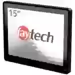 Faytech FT15BX6413ECAPOB Touchscreen-Monitor 38.1cm (15 Zoll) 1920 x 1080 Pixel 4:3 HDMI®, DisplayPort, Audio-Line-in Faytech FT15BX6413ECAPOB Touchscreen-Monitor 38.1cm (15 Zoll) 1920 x 1080 Pixel 4:3 HDMI®, DisplayPort, Audio-Line-in