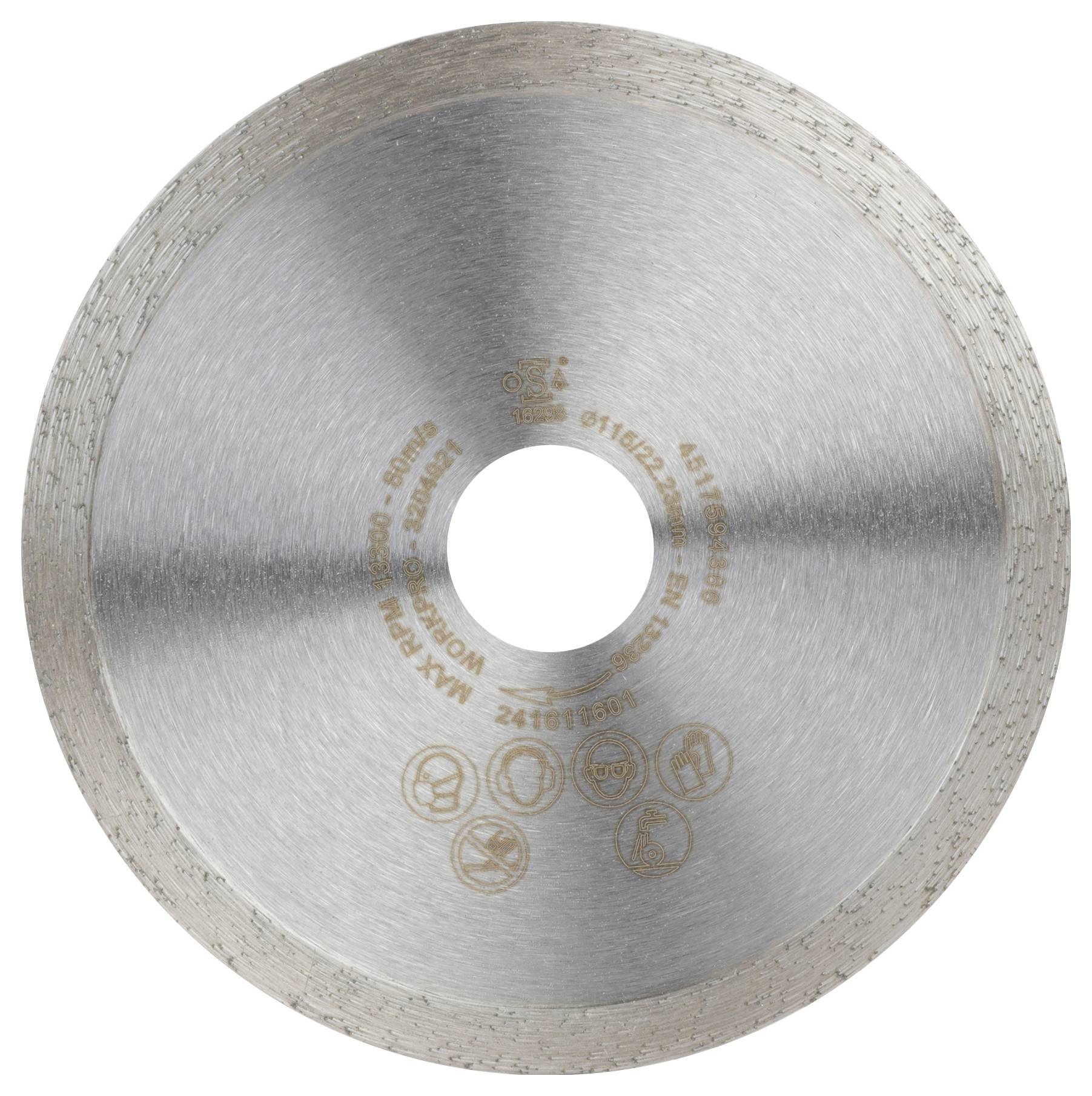 WorkPro GSOSCR-3 Diamanttrennscheibe 180mm 1 St. Keramik, Porzellan, Marmor, Mauerwerk, Glas, Kalkstein, Granit, Naturstein