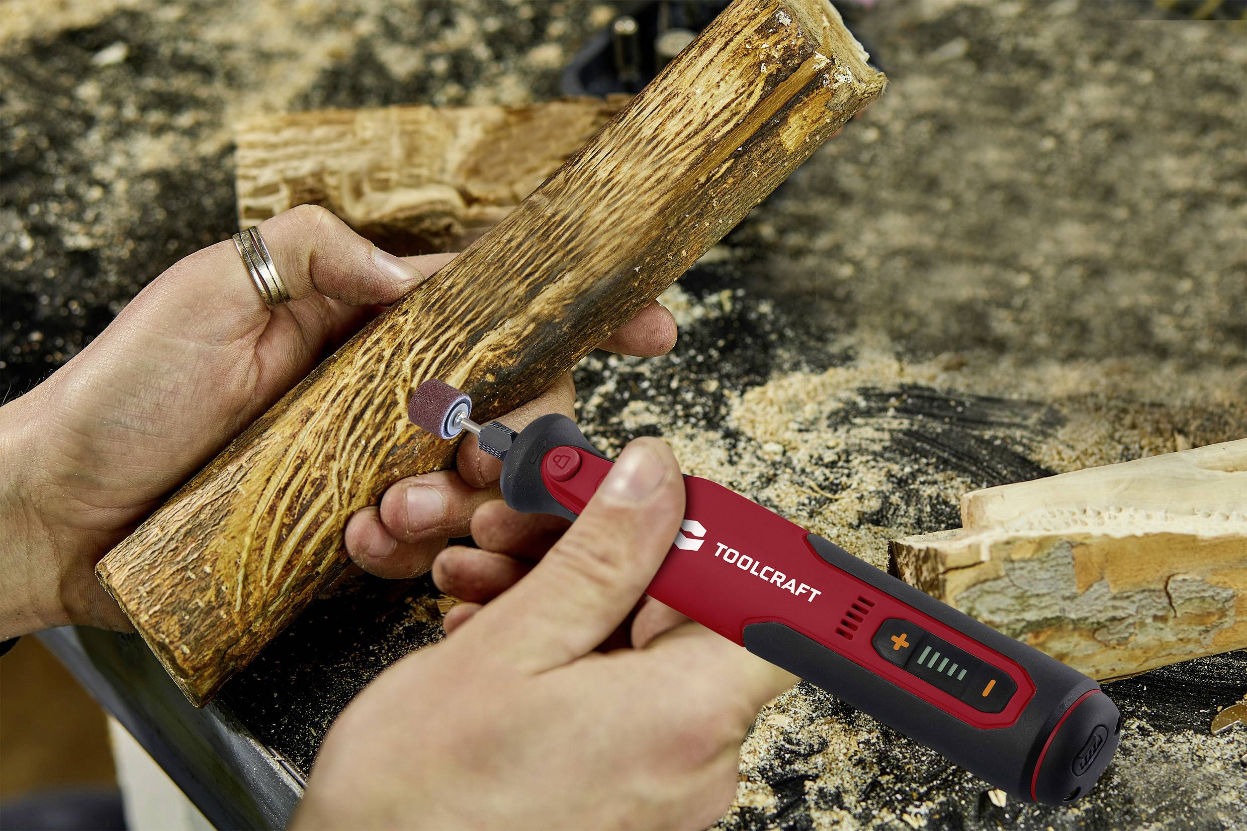 TOOLCRAFT Graviergerät inkl. Koffer, inkl. Ladekabel 7.2V