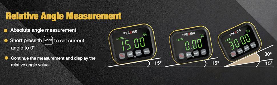 Prexiso PAG90 Winkelsucher mit Magnetfuß 90°