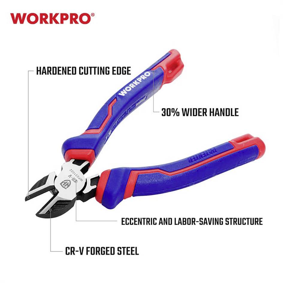 WorkPro WP231022 Universal Seitenschneider 160mm