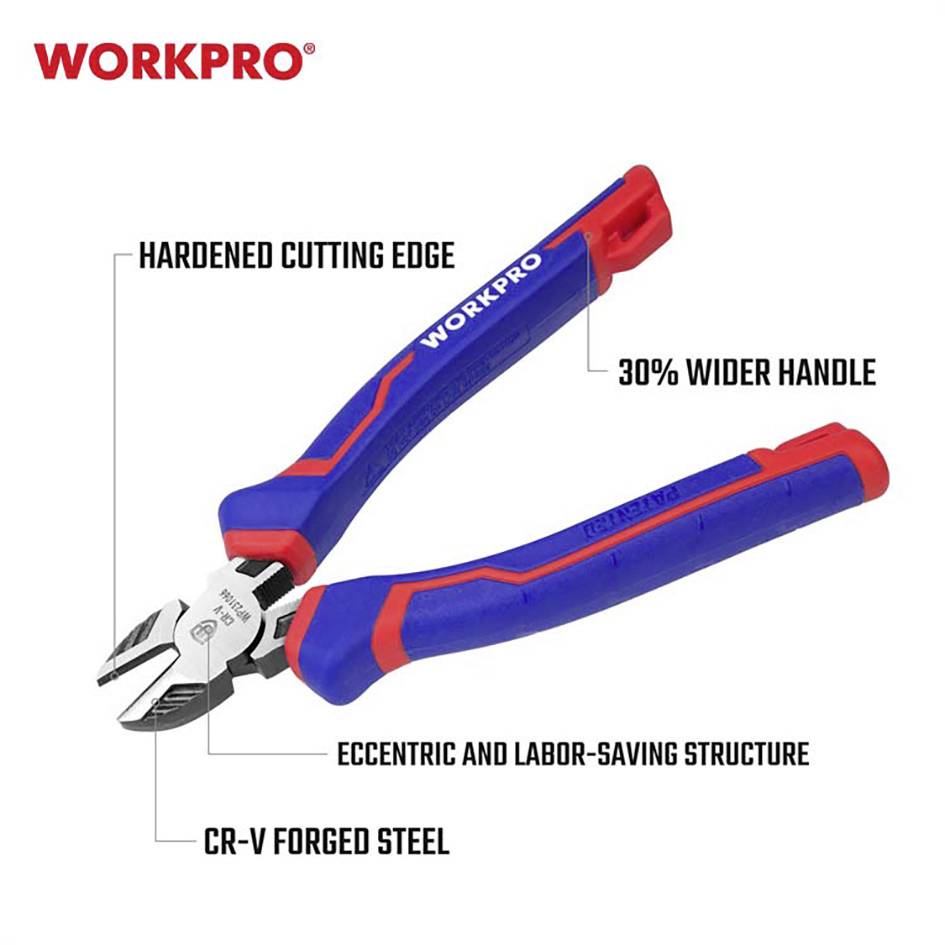 WorkPro WP231066 Universal Seitenschneider 180 mm