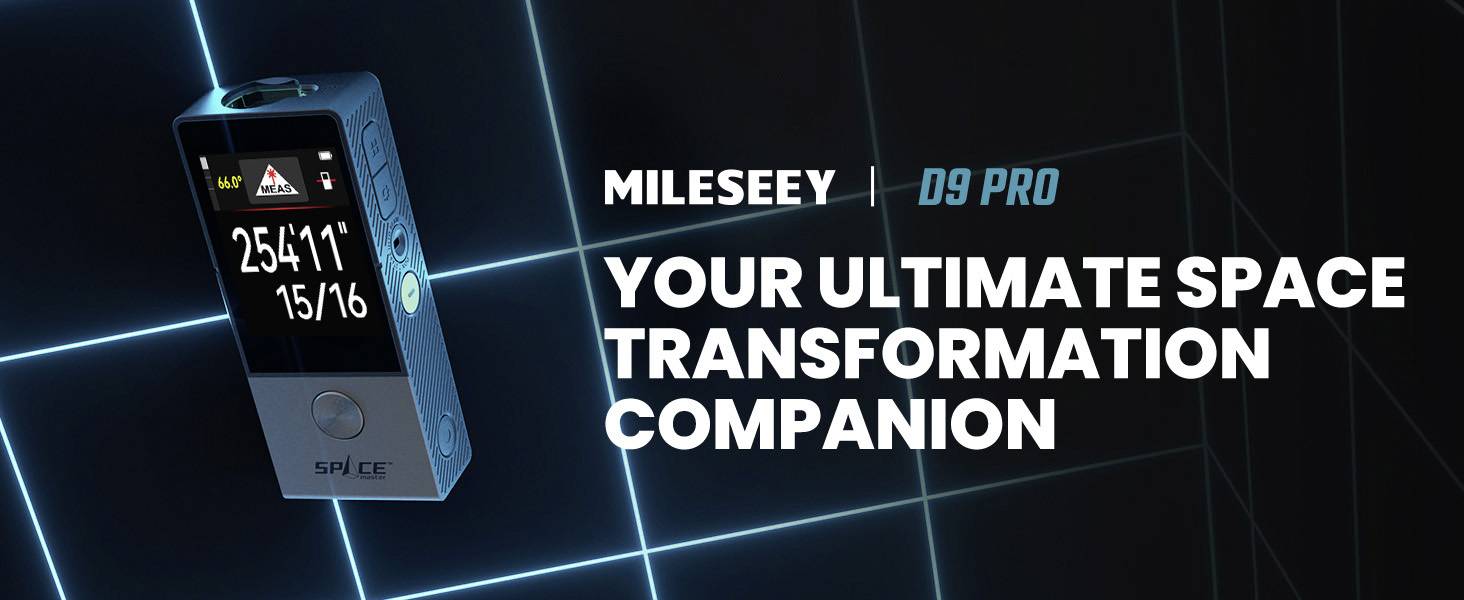 MILESEEY D9 PRO Laser-Entfernungsmesser 100m