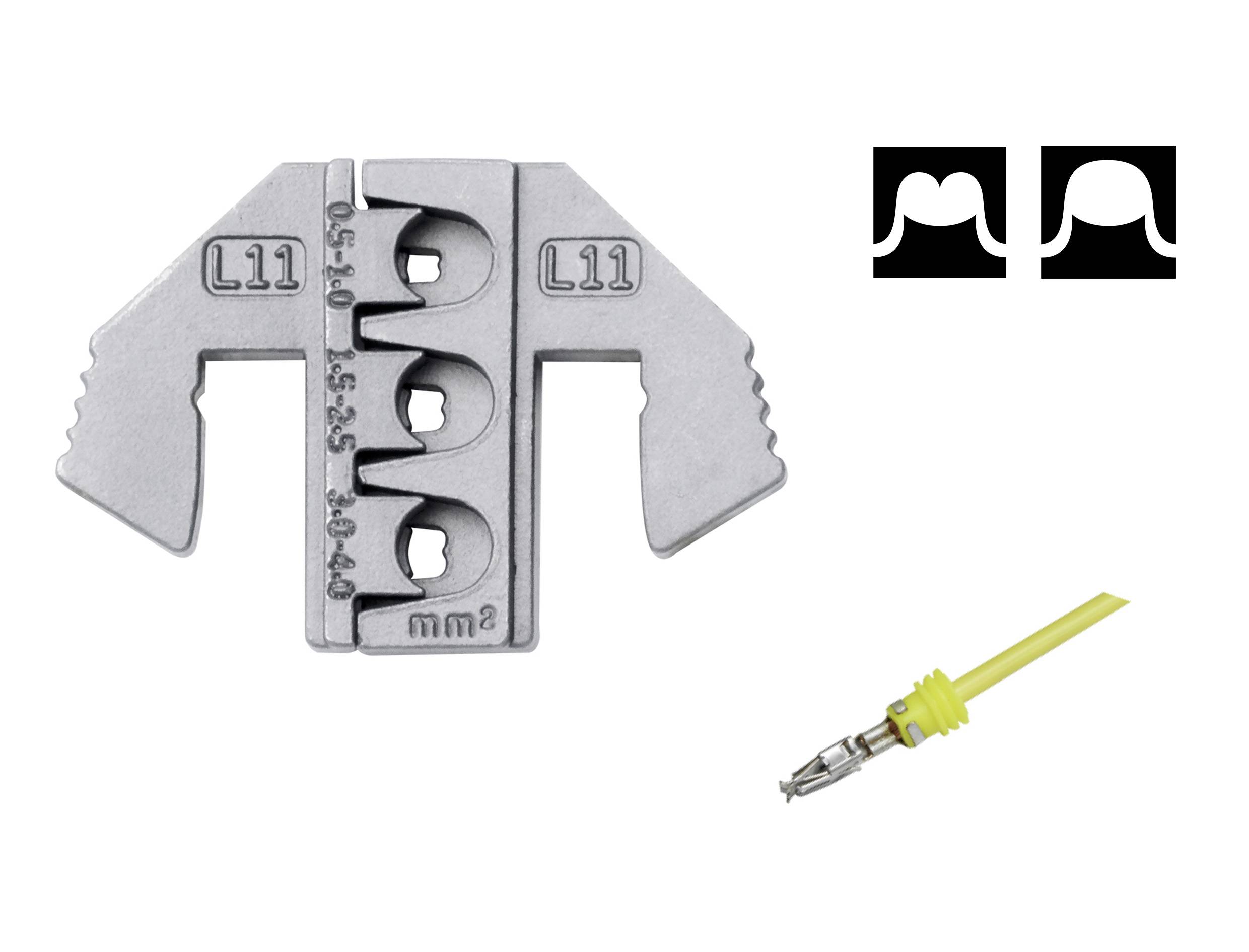 TOOLCRAFT TO-9616533 Crimpeinsatz SPT Buchsenkontakt (SWS) 0.5 bis 4mm² Passend für Marke (Zangen) TOOLCRAFT