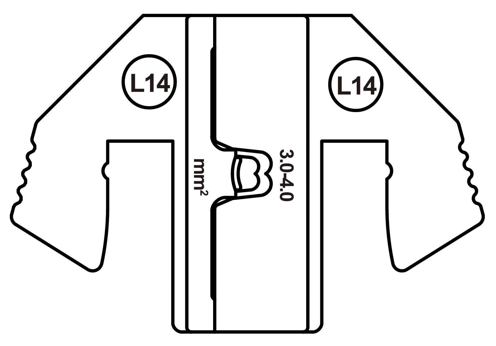 TOOLCRAFT TO-9616542 Crimpeinsatz SPT Buchsenkontakt 3 bis 4mm² Passend für Marke (Zangen) TOOLCRAFT