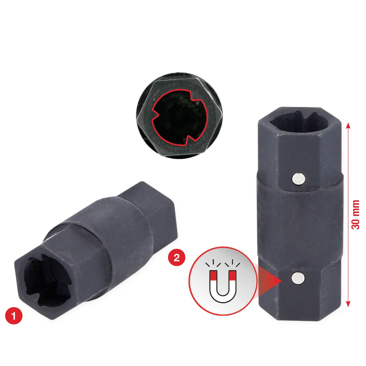 KS Tools 115.0915 115.0915 Spezial-Steckschlüssel