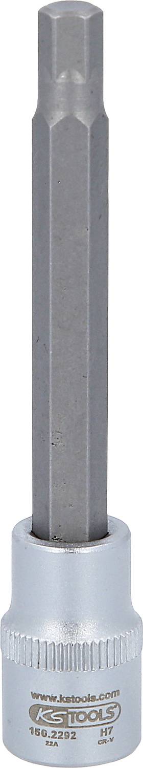 Schraubenschlüssel-Aufsatz mit Sechskantprofil, verwendet für mechanische Arbeiten und Reparaturen.