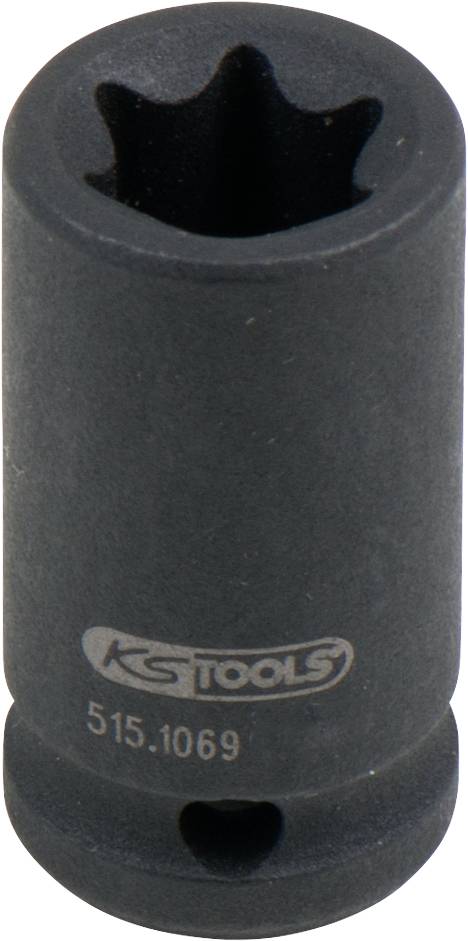 Sechskant-Steckschlüssel von KS Tools, Modellnummer 515.1069, für Arbeiten an Kraftfahrzeugen oder Maschinen geeignet.