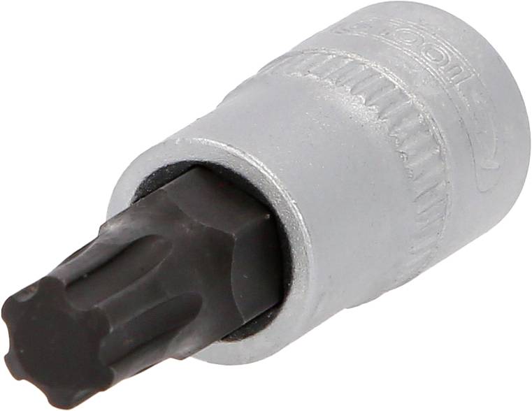 'Torx-Bit' in sechseckiger Fassung, geeignet für Schrauben mit Innensternform.