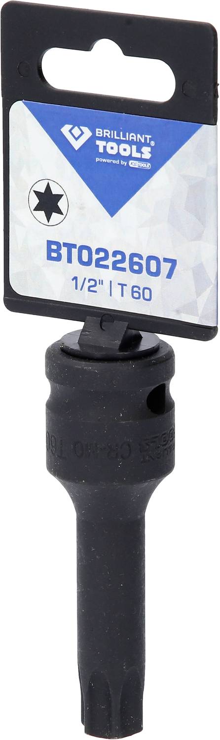 Brilliant Tools BT022607 Stecknuss T 60 1/2"