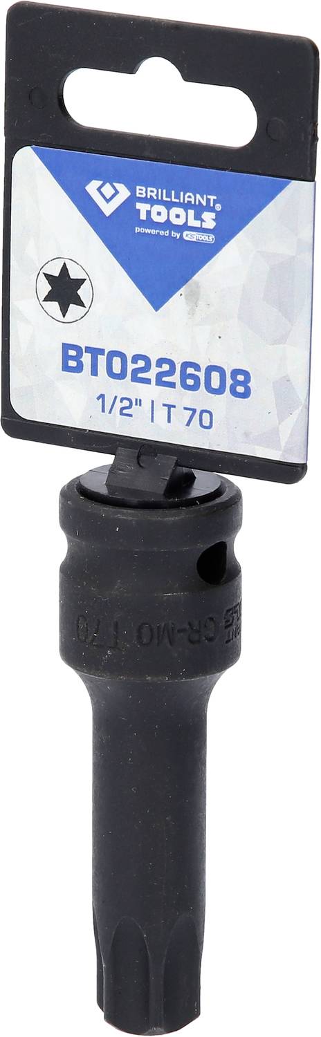 Brilliant Tools BT022608 Stecknuss T 70 1/2"