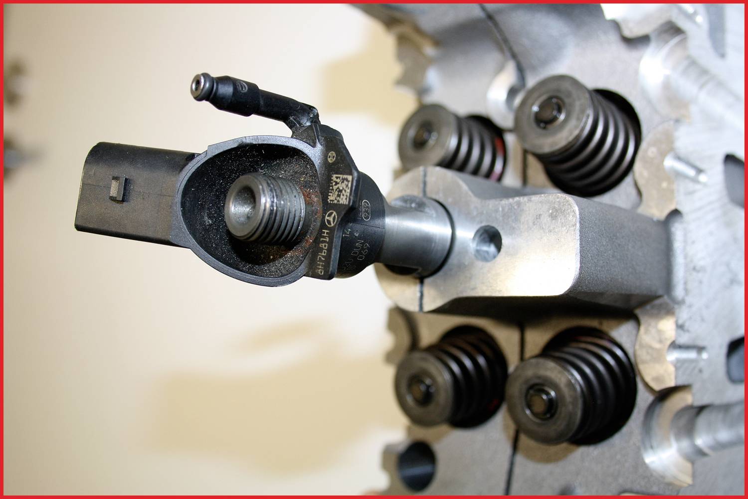 KS Tools 405.0050 Injektor-Spannschrauben-Ausbohr-Satz, 22-tlg