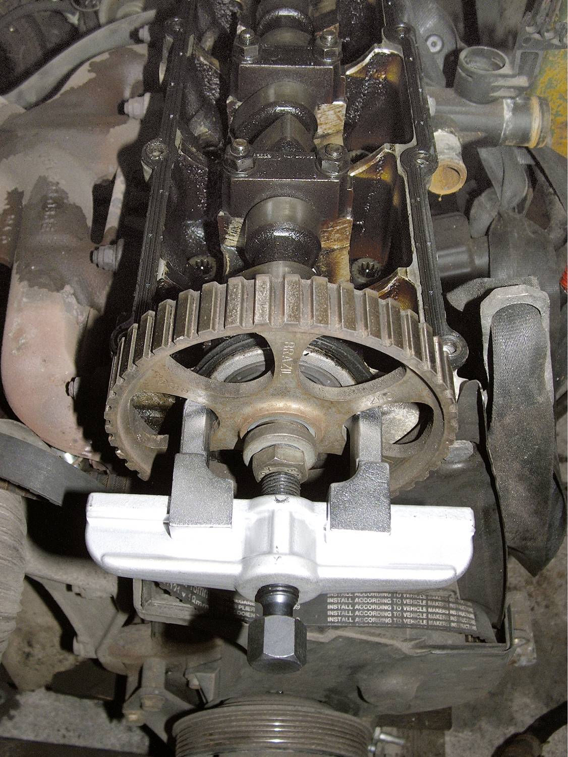 Brilliant Tools BT541080 Nockenwellenrad-Abzieher-Satz, 6-tlg