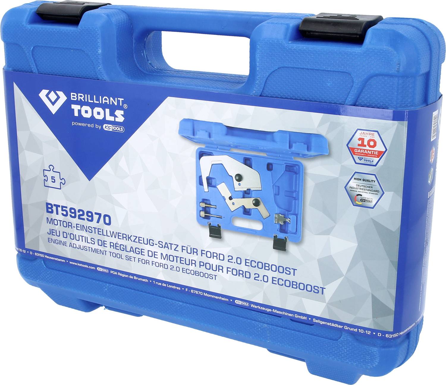 Brilliant Tools BT592970 Motor-Einstellwerkzeug-Satz für Ford 2.0 Ecoboost