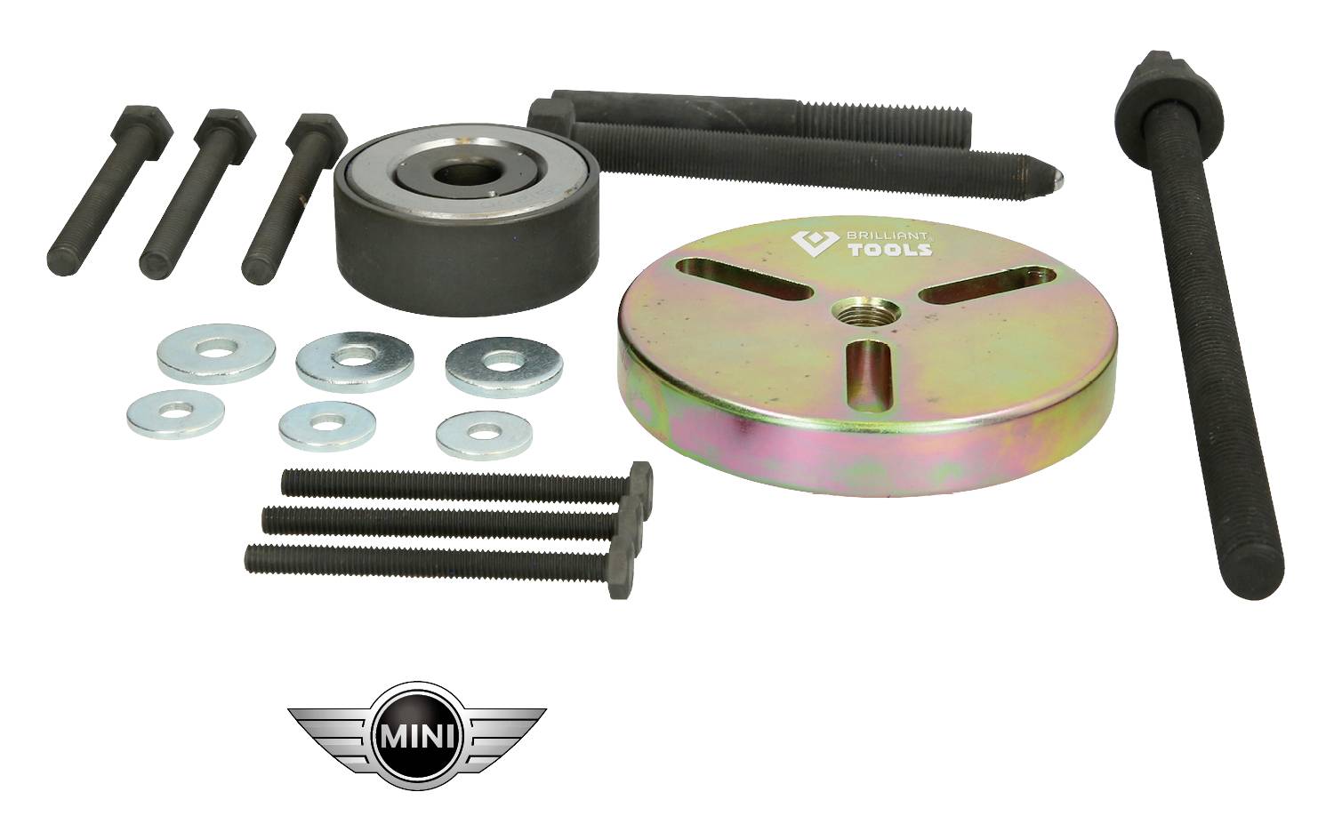 Brilliant Tools BT593770 Kurbelwellen-Riemenscheiben-Werkzeug-Satz für MINI Cooper Motoren W11