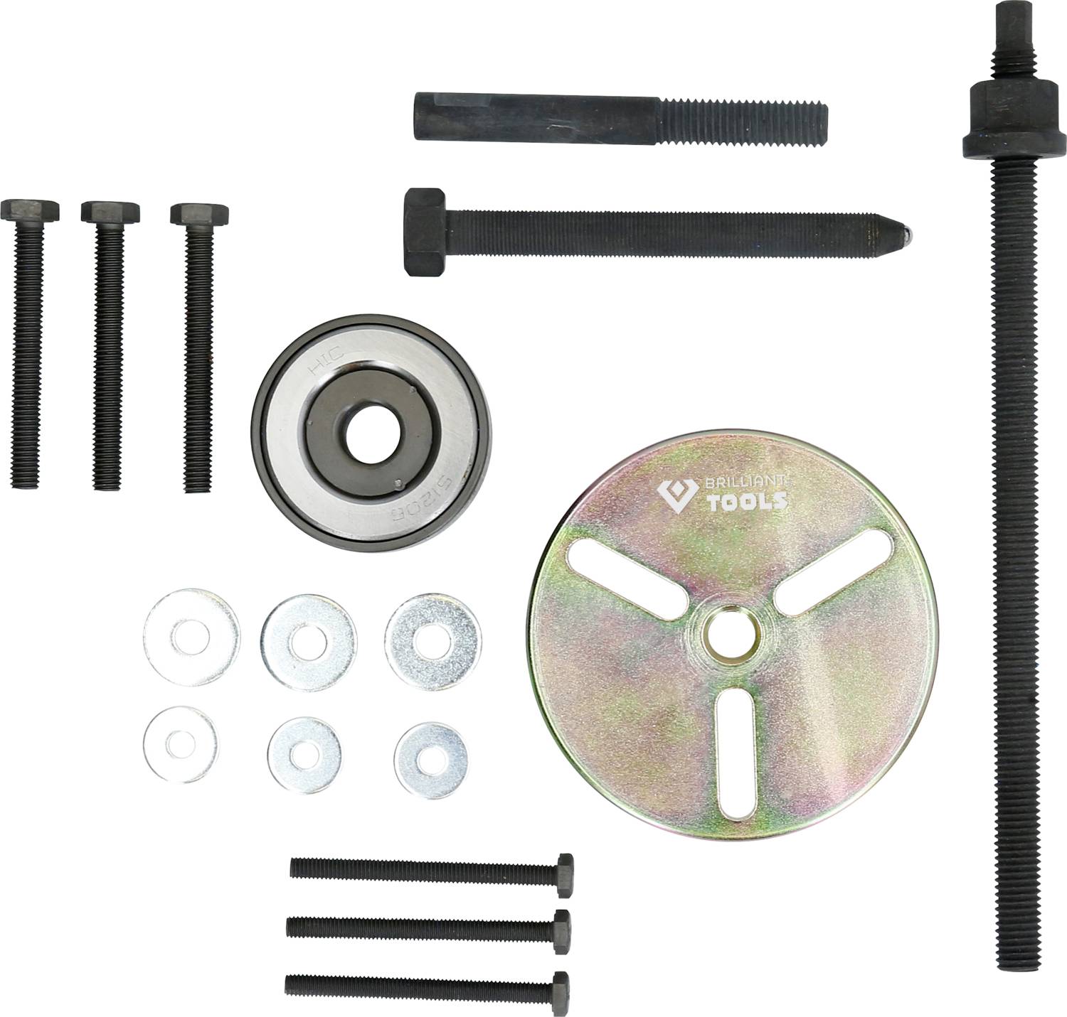 Brilliant Tools BT593770 Kurbelwellen-Riemenscheiben-Werkzeug-Satz für MINI Cooper Motoren W11