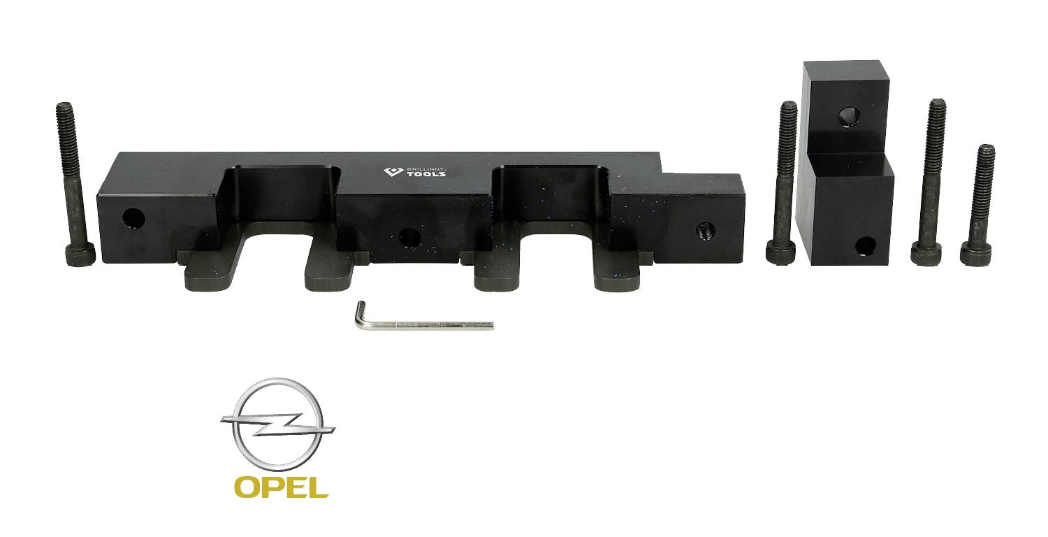 Brilliant Tools BT593930 Nockenwellen-Einstellwerkzeug-Satz für Opel, Vauxhall 2.0 CDTi