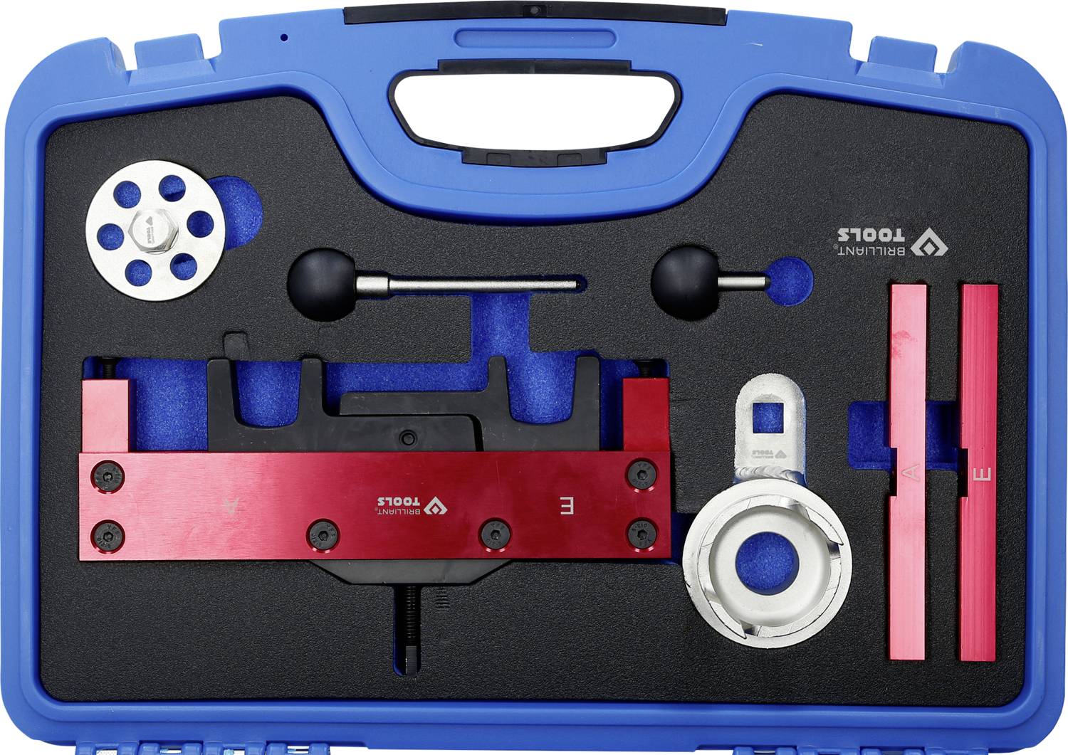 Brilliant Tools BT594420 Motor-Einstellwerkzeug-Satz für Porsche 911, Cayman, Boxster mit MA1 Motor