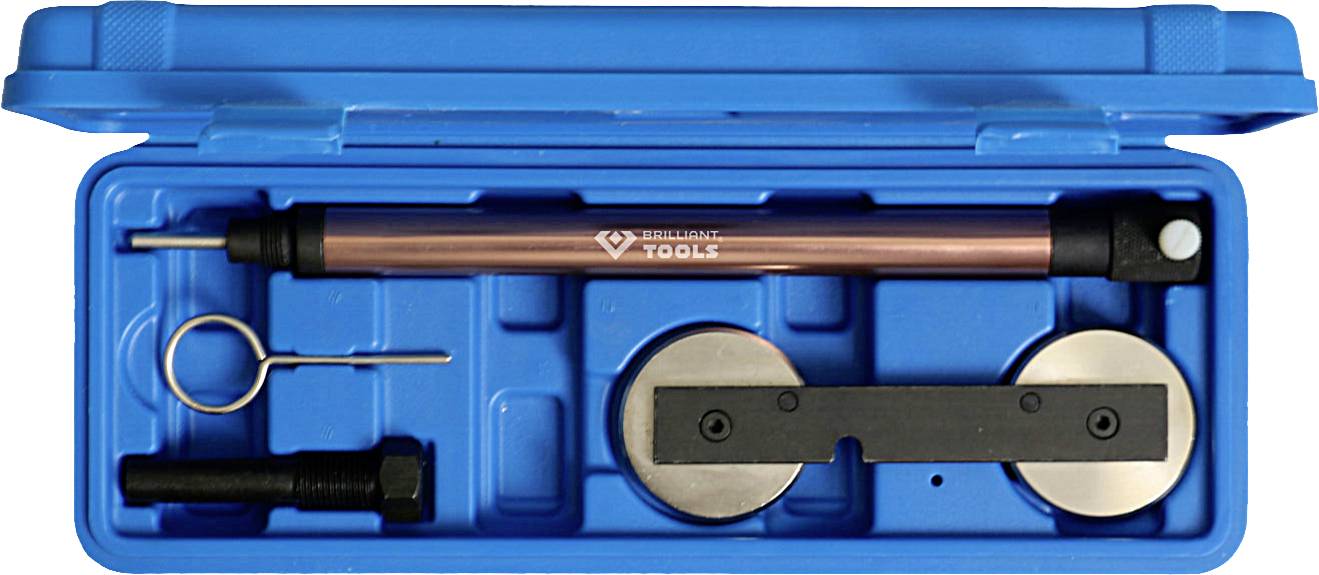 Brilliant Tools BT597010 Motor-Einstellwerkzeug-Satz für VAG FSI, TSI 1.4, 1.6 (mit Steuerkette)