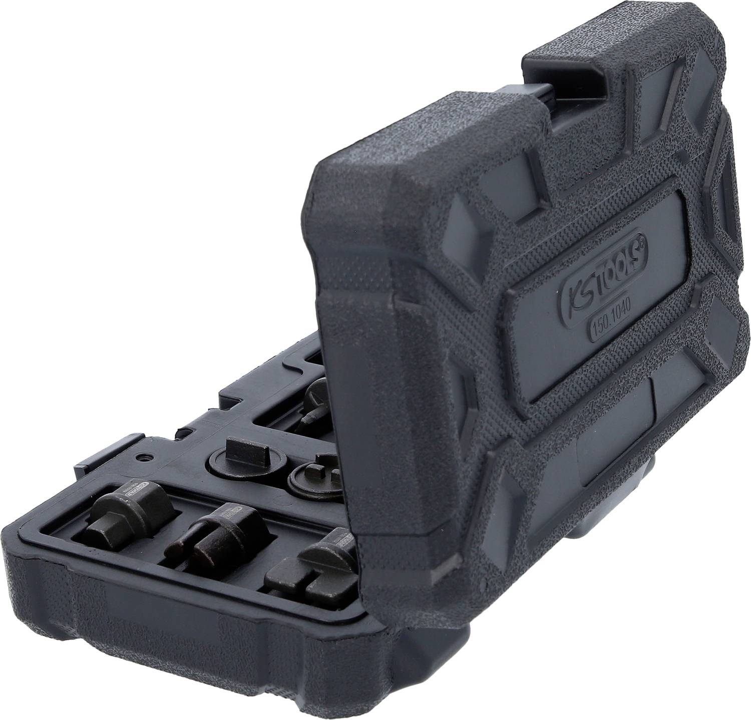 KS Tools 150.1040 3/8" Öldienst-Spezialprofil-Satz für Kunststoff-Ölablassschrauben, 9-tlg