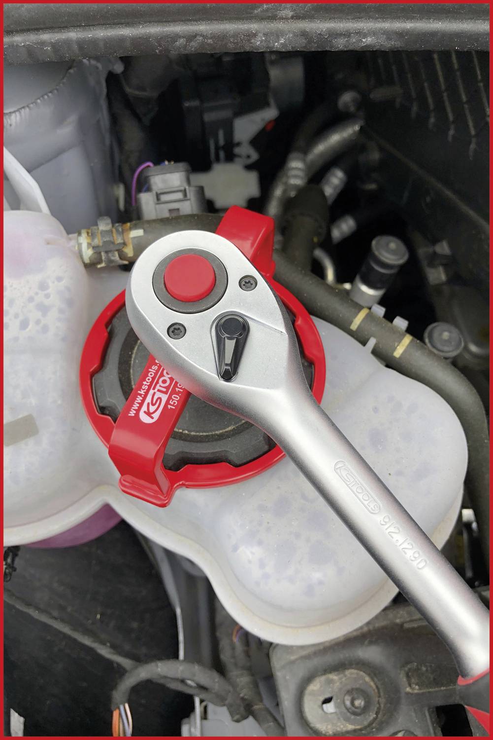 KS Tools 150.1919 Kühlerdeckel-Lösewerkzeug für VAG