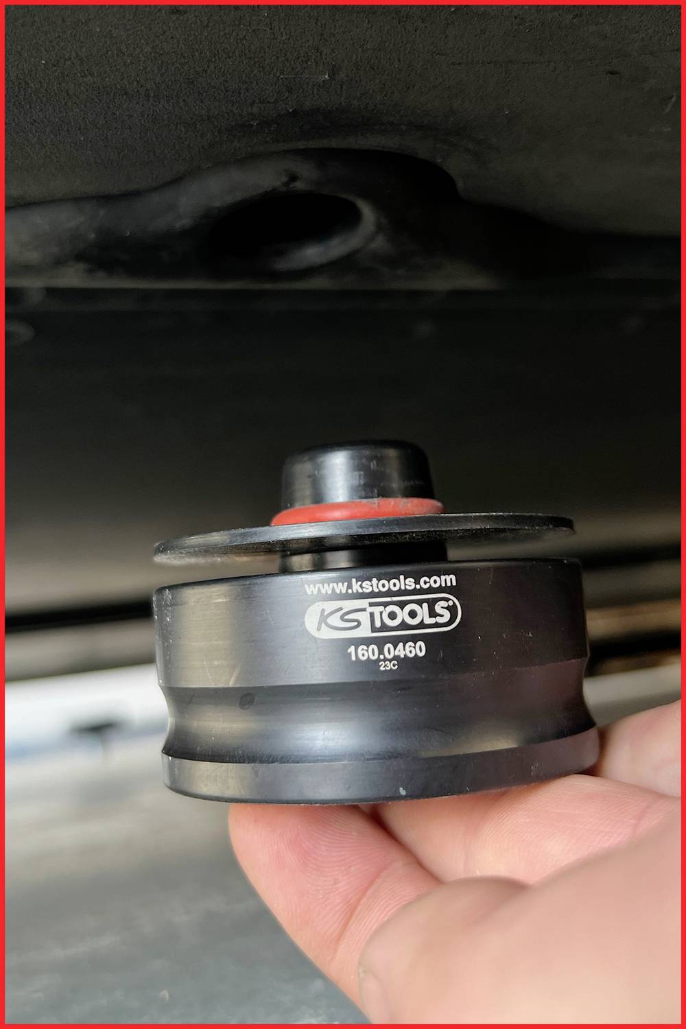 KS Tools 160.0460 Wagenheberaufnahme-Satz