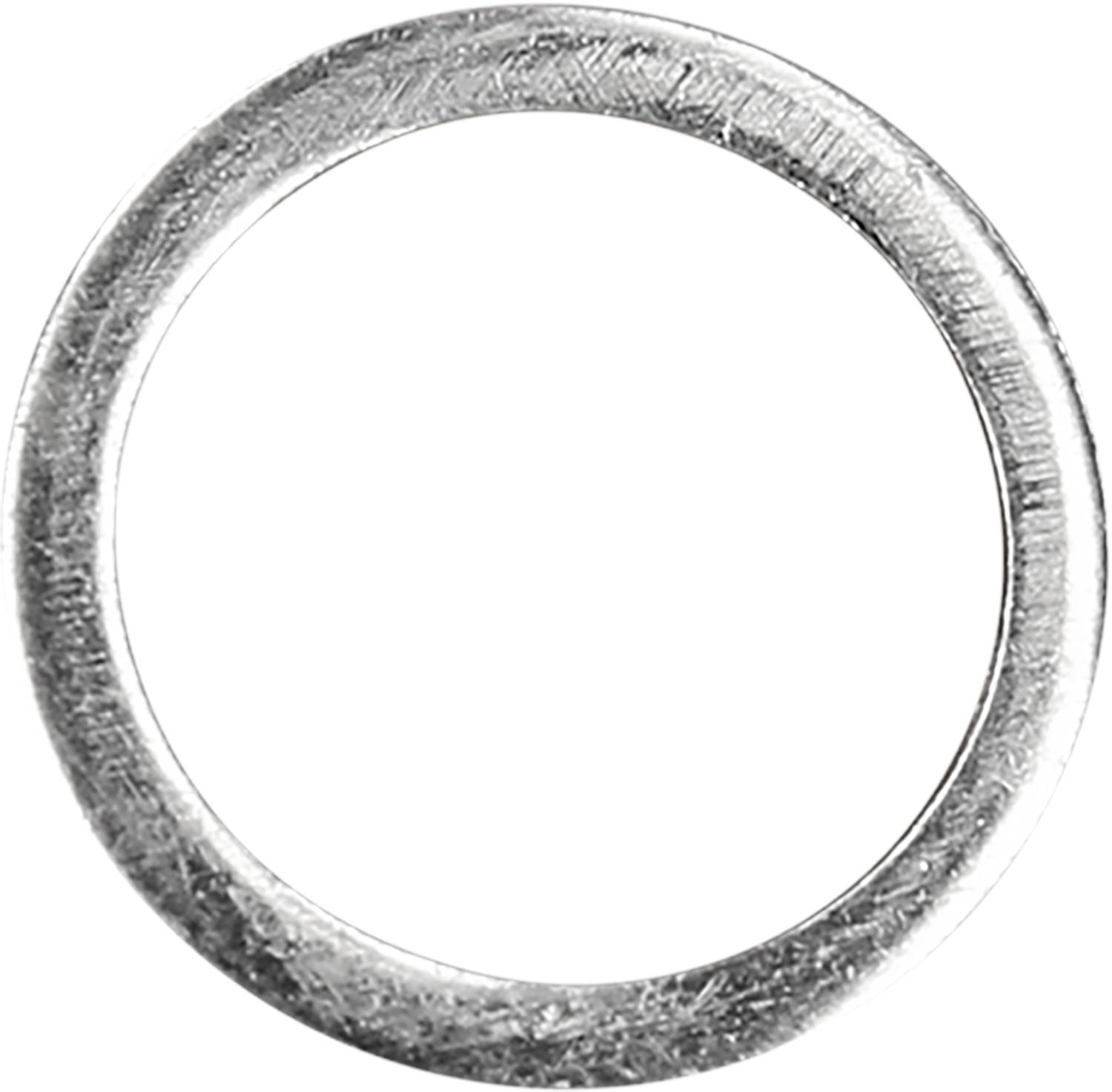 Metallring, silbern glänzend, mit glatter Oberfläche und rundem Profil.