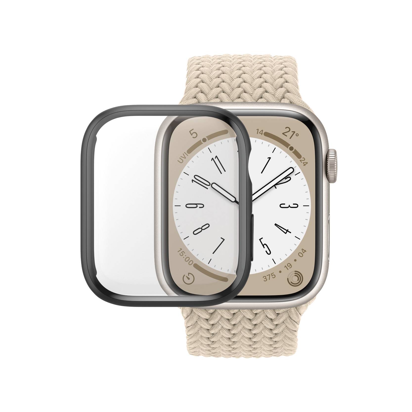 PanzerGlass Bildschirmschutz für Smartwatch - ganzer Körper, mit D3O - Glas -