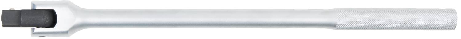 Schraubenschlüssel mit langem Griff und verstellbarem Kopf, ideal für schwer zugängliche Stellen.